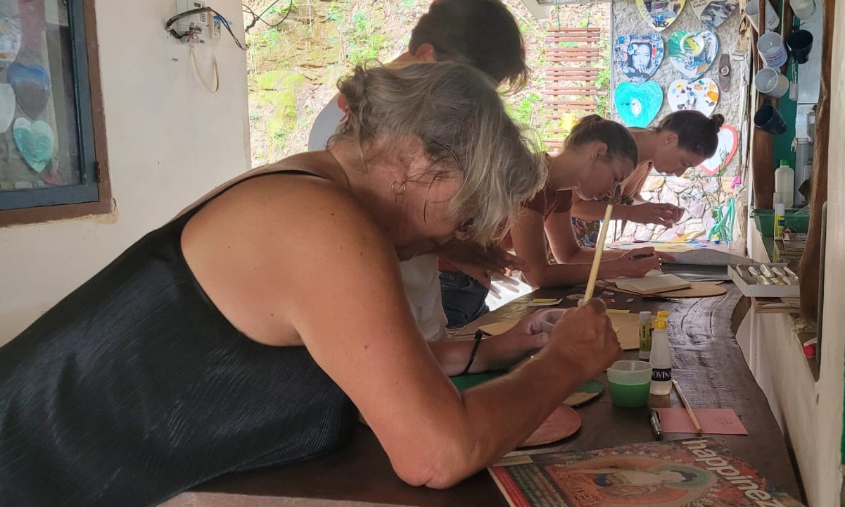 Loopbaancoaching: Ontdek je Talent Indonesië - schilderworkshop indonesie